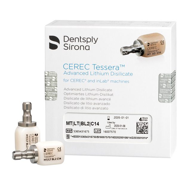 CEREC Tessera C14 MT/LT BL2 4St
