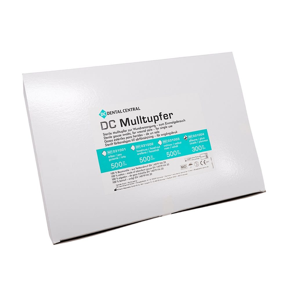 DC Tupfer steril walnuß