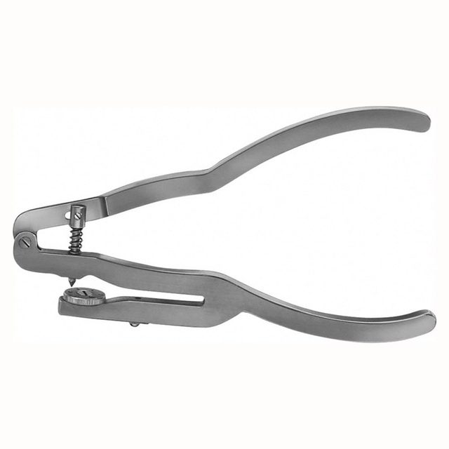 Kofferdam Lochzange 160mm Ivory St