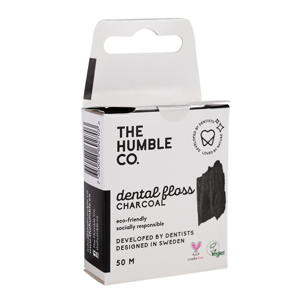 Humble Zahnseide Aktivkohle 50m