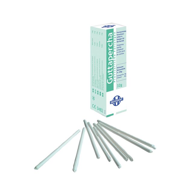 Guttapercha Stangen Fav., 192 g Großpackung