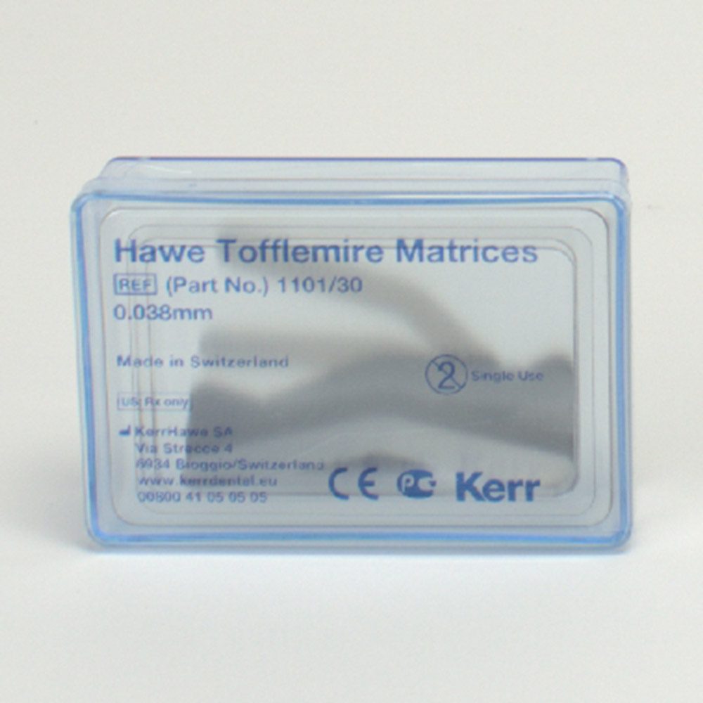 Tofflemire Matrizen 1101 Hawe, 30 Stück