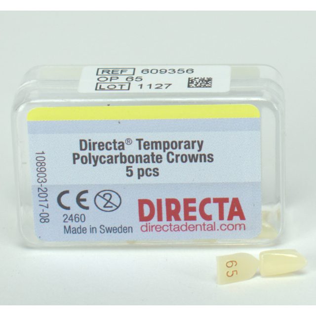 Directa-Kronen transluzent Nr. 65, 5 Stück
