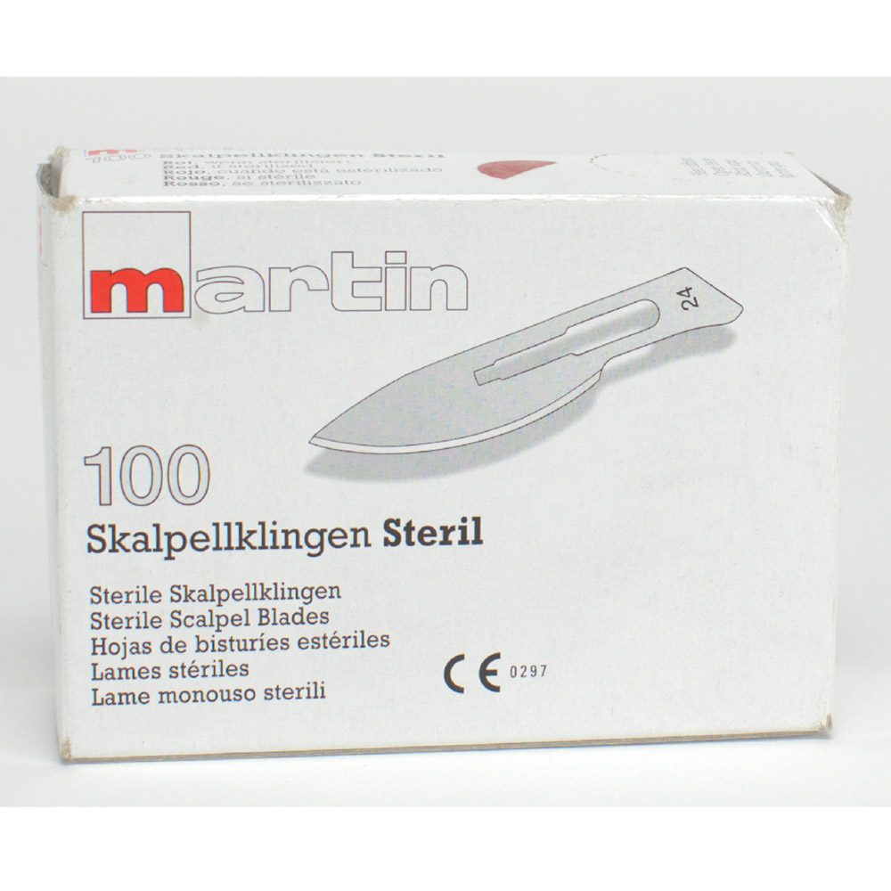 Skalpellklingen steril Fig 24 100St