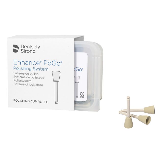 Enhance PoGo Diamant-Polierkelche, 40 Stück