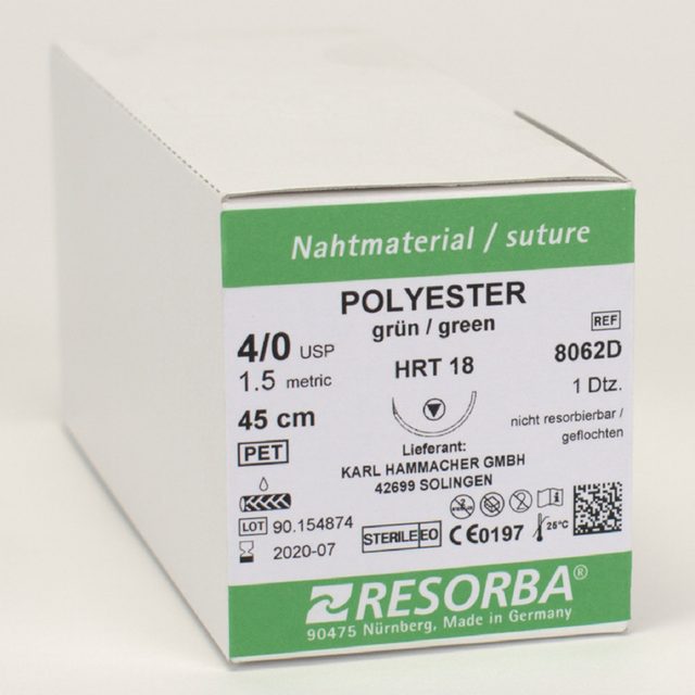 Resorba Polyester 4/0 HRT18  Dtz