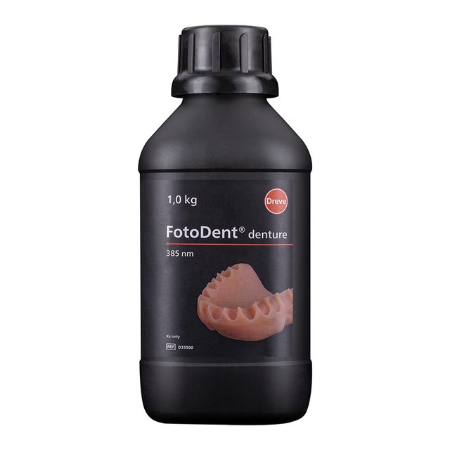 FotoDent denture rosa-transparent 1kg Fl