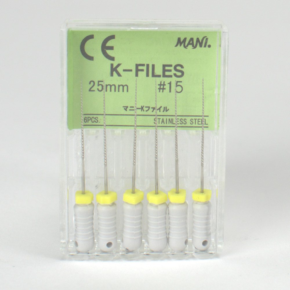K-Feilen Mani 25mm Gr.015  Pa