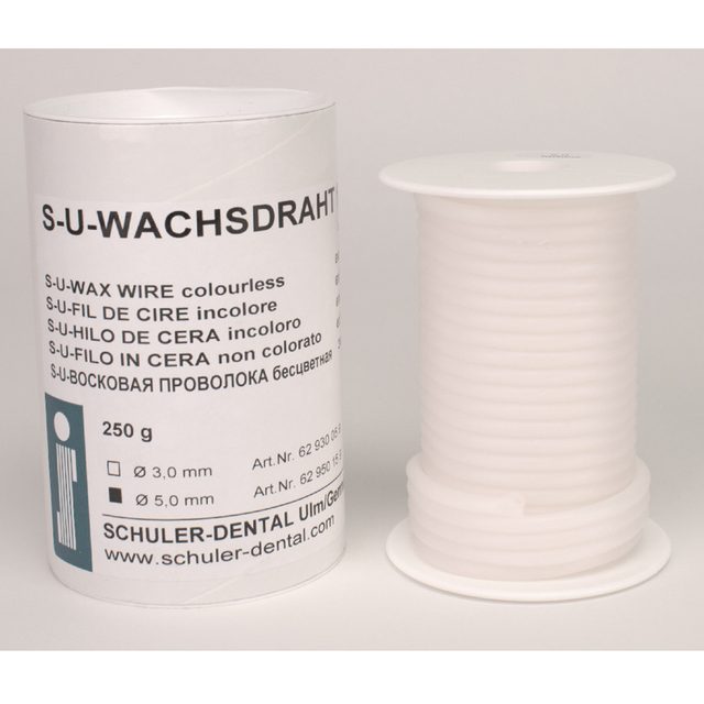 Wachsdraht 5,0 farblos 250g