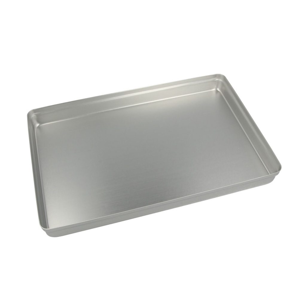 Norm-Tray Boden Alu ungelocht silber St