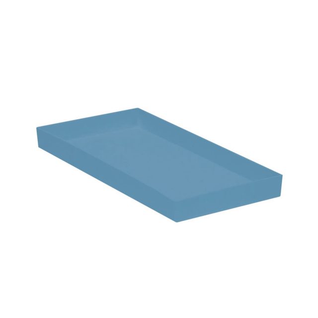Cabinet Tray ohne Einteilung blau, Stück