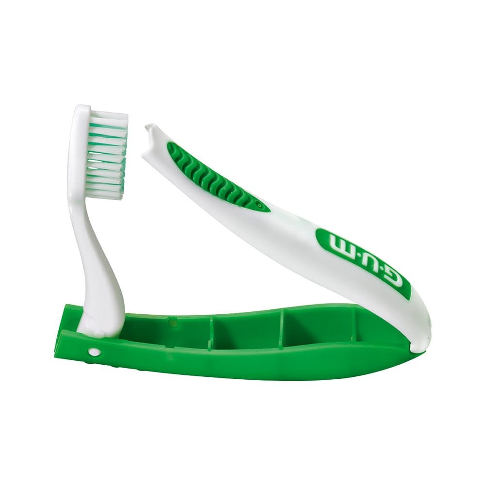 GUM Reisezahnbürste soft antibakt. 6St