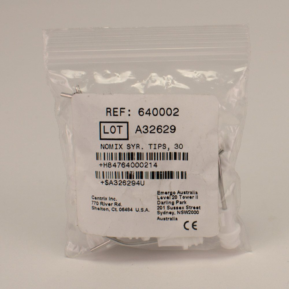 Nomix Syringe Tips 30St
