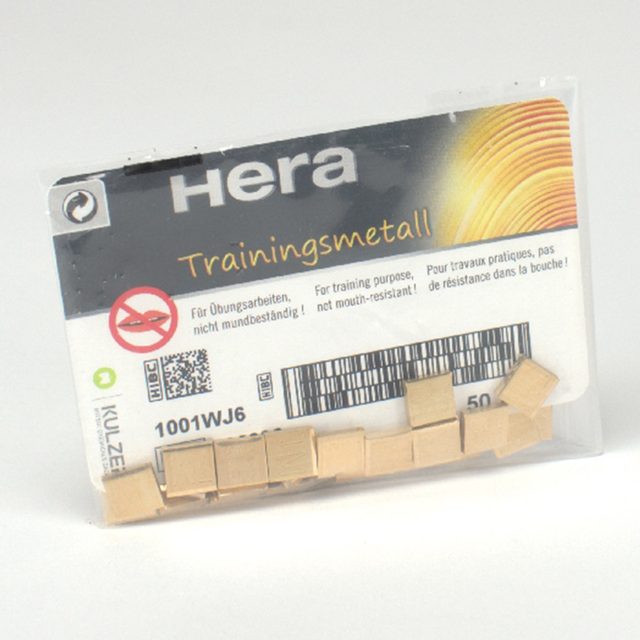 Heraeus Trainingsmetall, 100 g