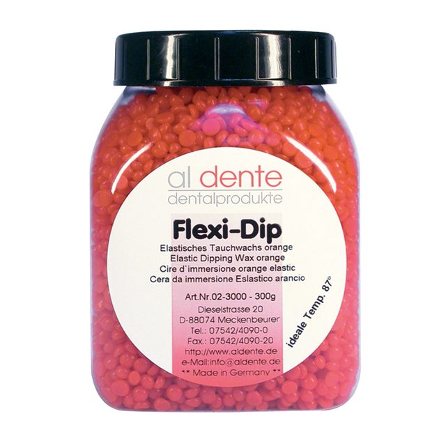 Flexi-Dip Tauchwachs orange 300g