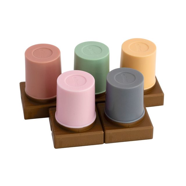 Chamäleon Wachs Kegel S-U grau, 45 g