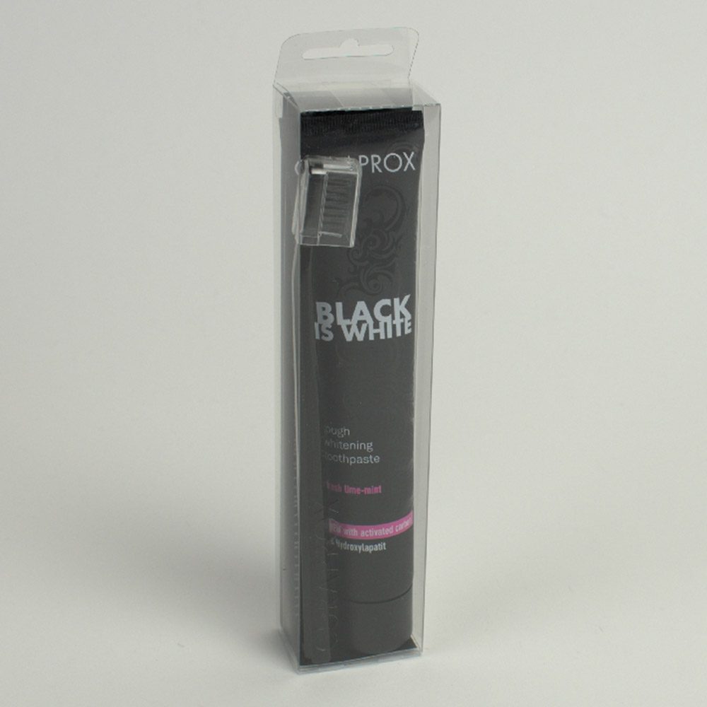 Black is White Zahnpasta + Bürste  90ml
