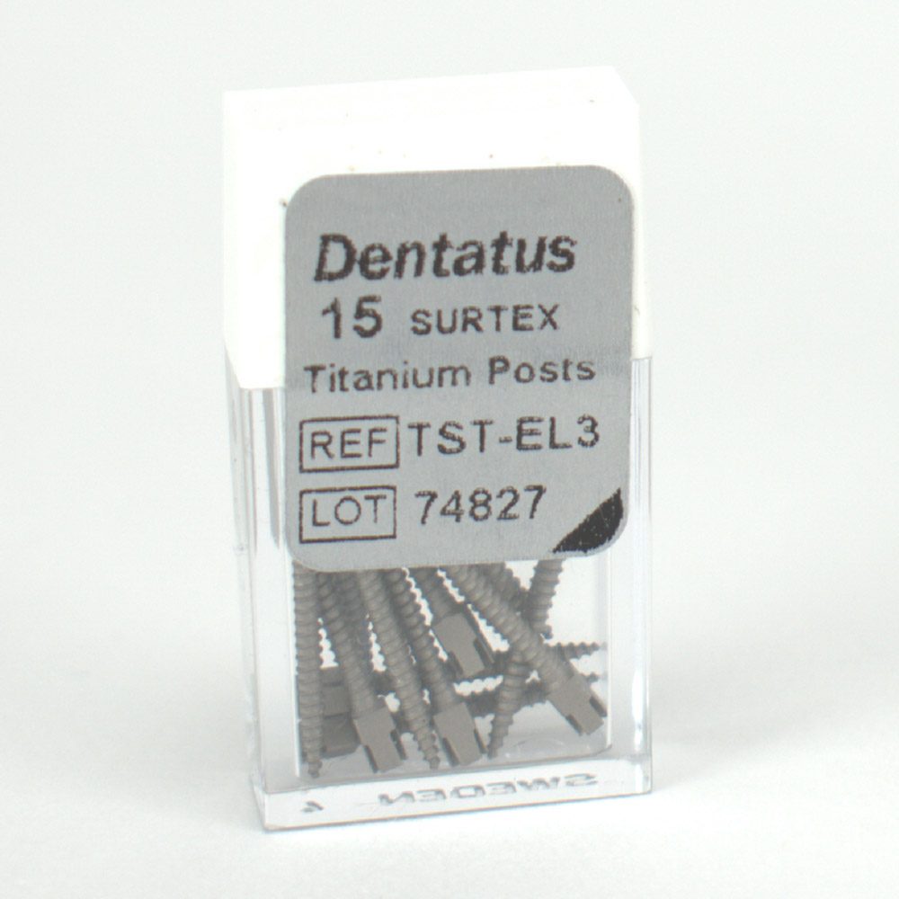 Surtex Wurzelstift Titan TST-EL3, 15 Stück