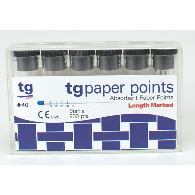 tg Absorb. Paper Pts. S.40 black 200pcs