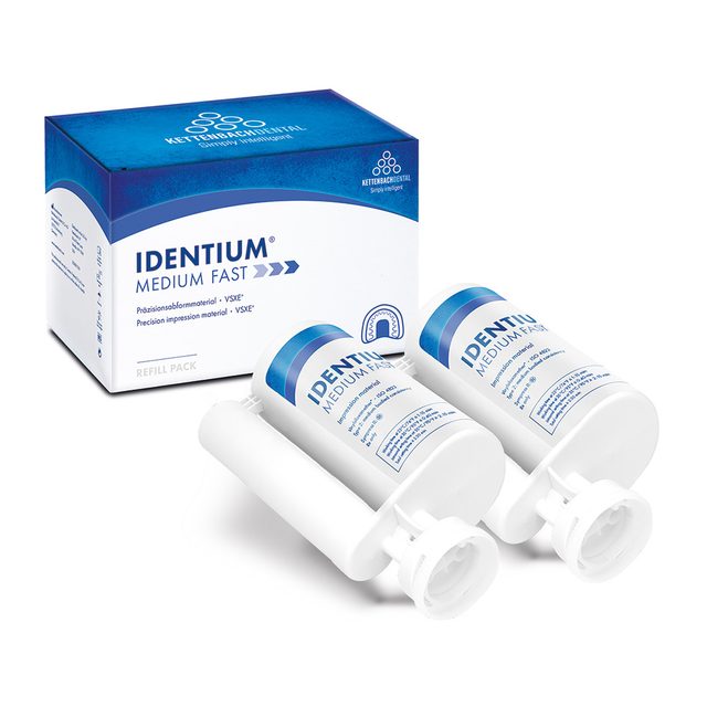 Identium Medium Fast Kartusche, 2 x 380 ml Refill