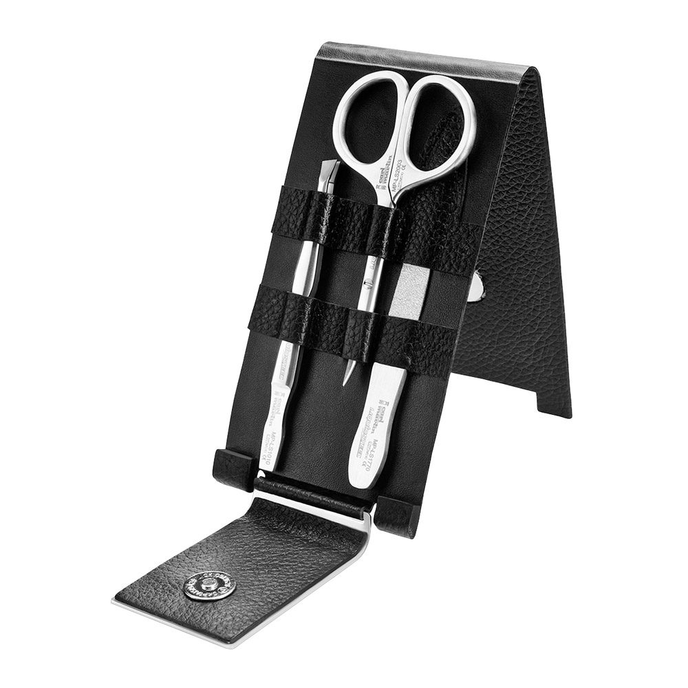 Maniküre-Etui LiquidSteel Schere/Pinzette/Feile, Stück