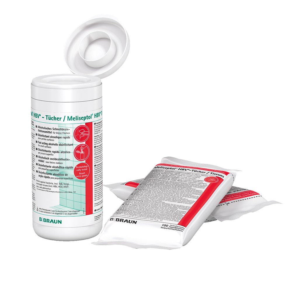 Meliseptol HBV-Tücher 100 St Ds