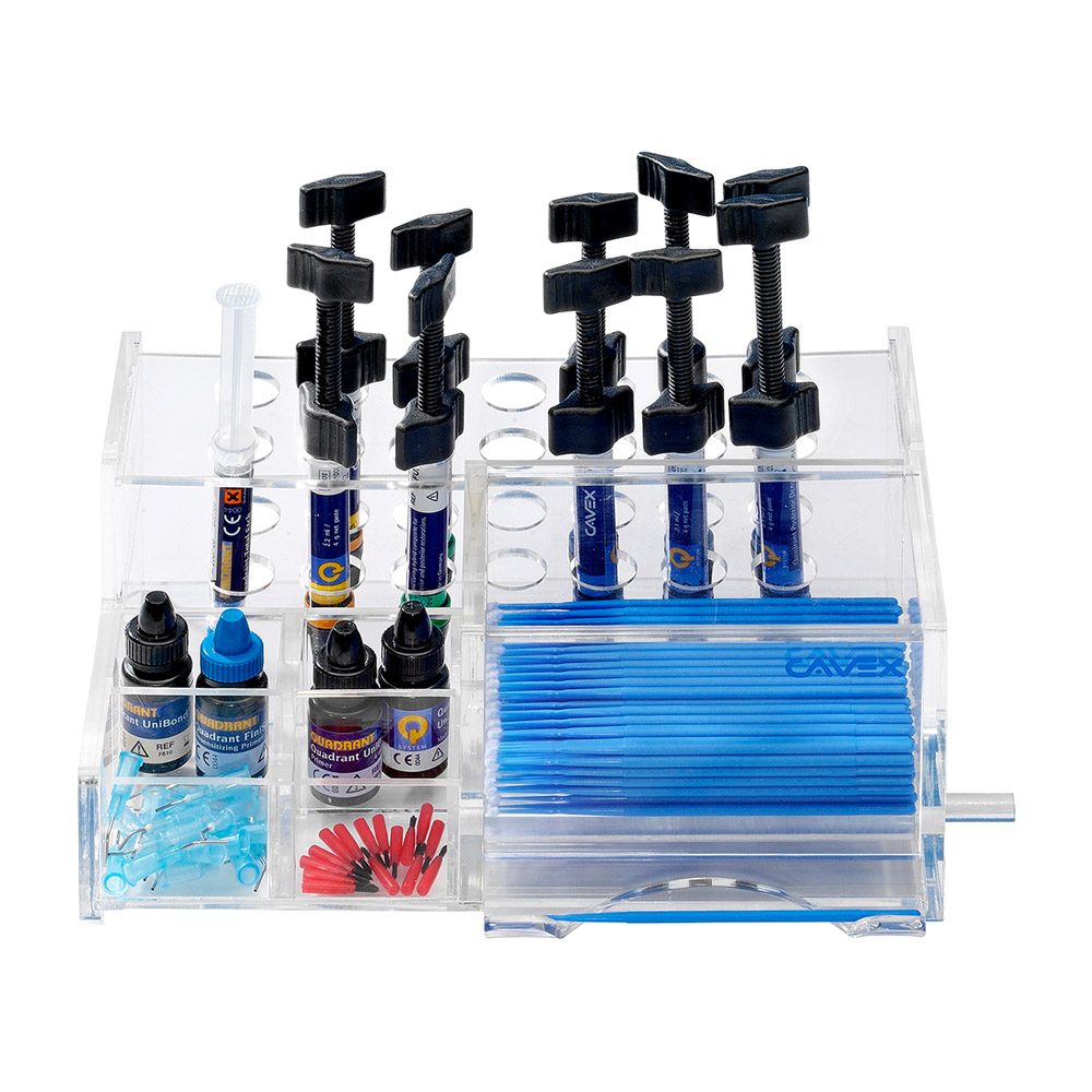 Quadrant Q-Systemiser für Spr.+ 100 Bürsten, Set
