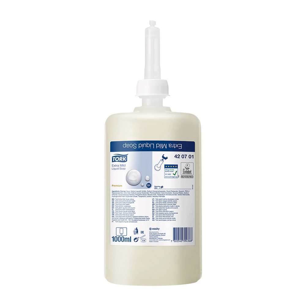 Tork Premium Flüssigseife extra mild, 6 x 1 L