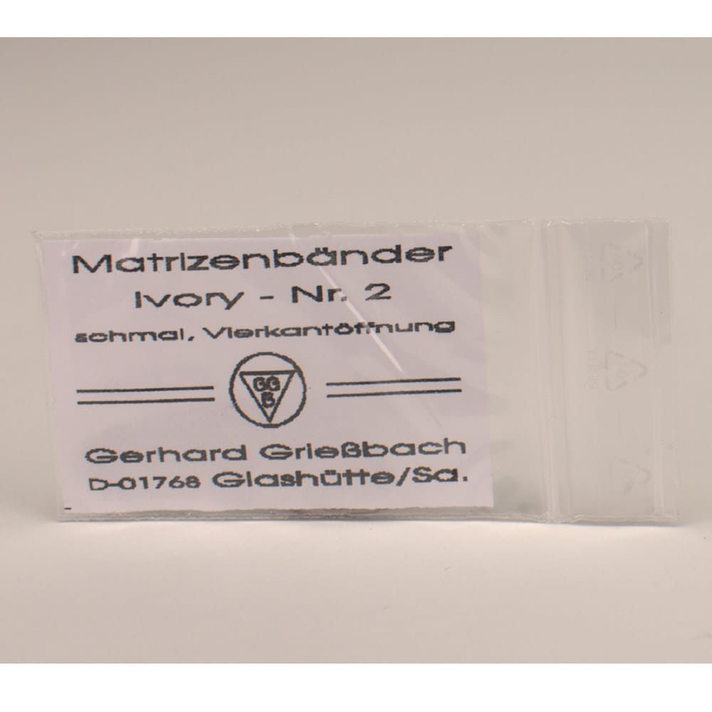 Matrizen Ivory Nr.2 4Kant-Loch Dtz