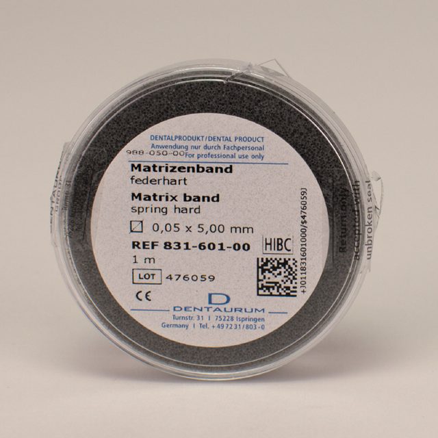 Matrizenband 0,05/5mm 1M Rl