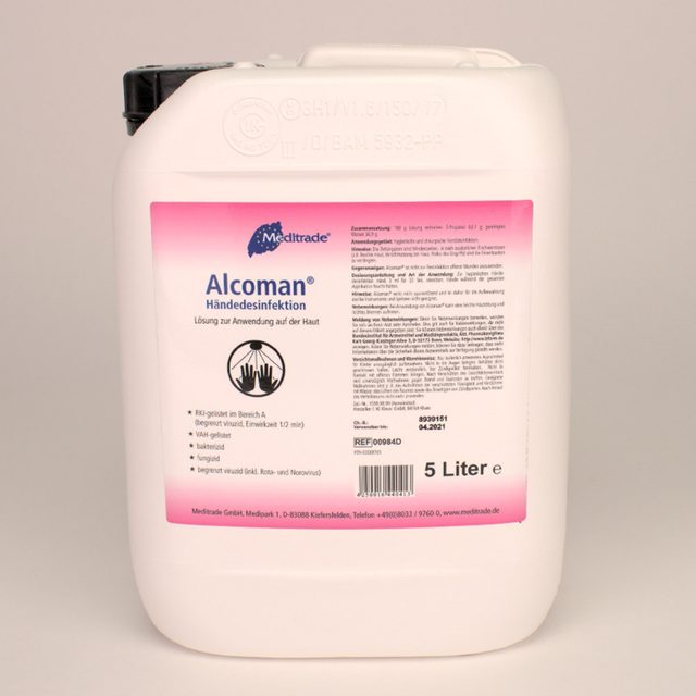 Alcoman Händedesinfektion 5L Kan