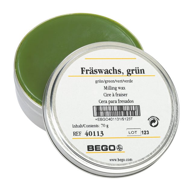 Fräswachs grün, 70 g