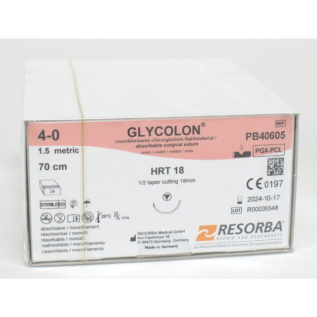 Glycolon violett 4/0 HRT18  2Dtz
