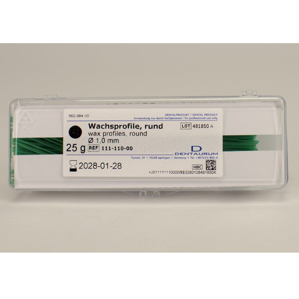 Profilwachs 1,0 rund Pa