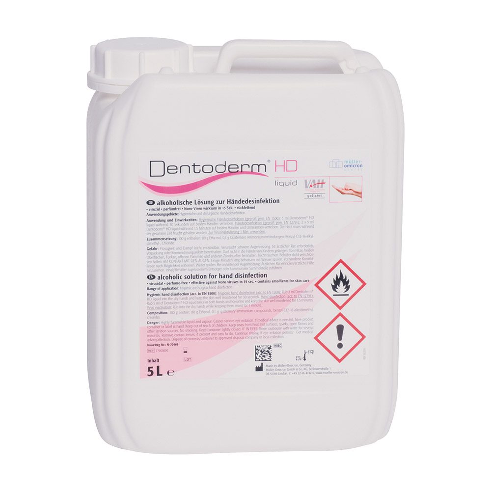 Dentoderm HD liquid 5ltr Kan