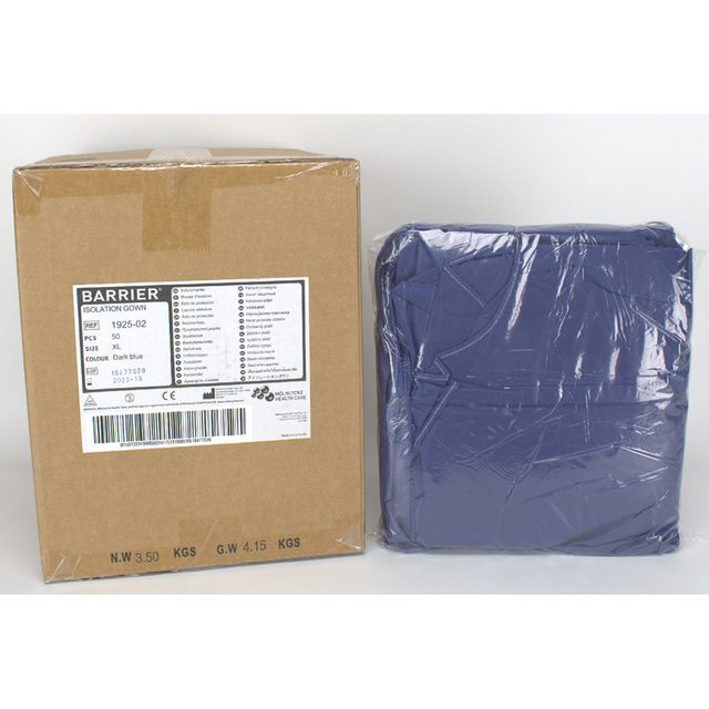 Barrier Schutzmantel Gr. XL unsteril blau, 50 Stück