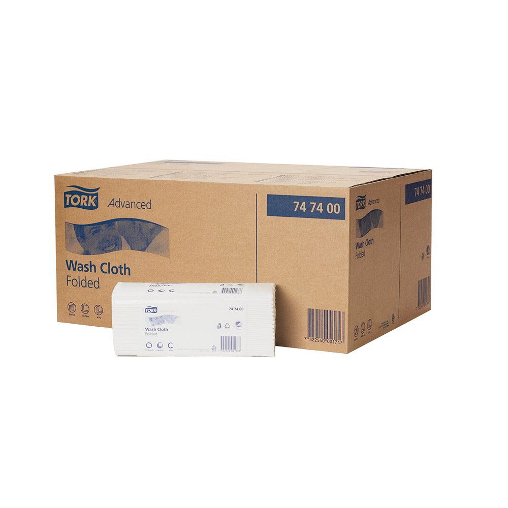 Tork Advanced Waschtuch gefaltet 4-lagig, Karton