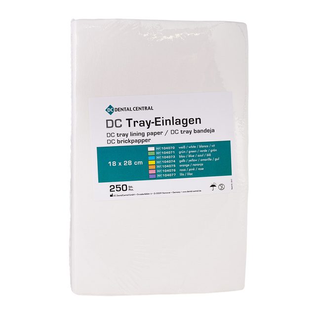 DC Tray-Filterpapier weiß