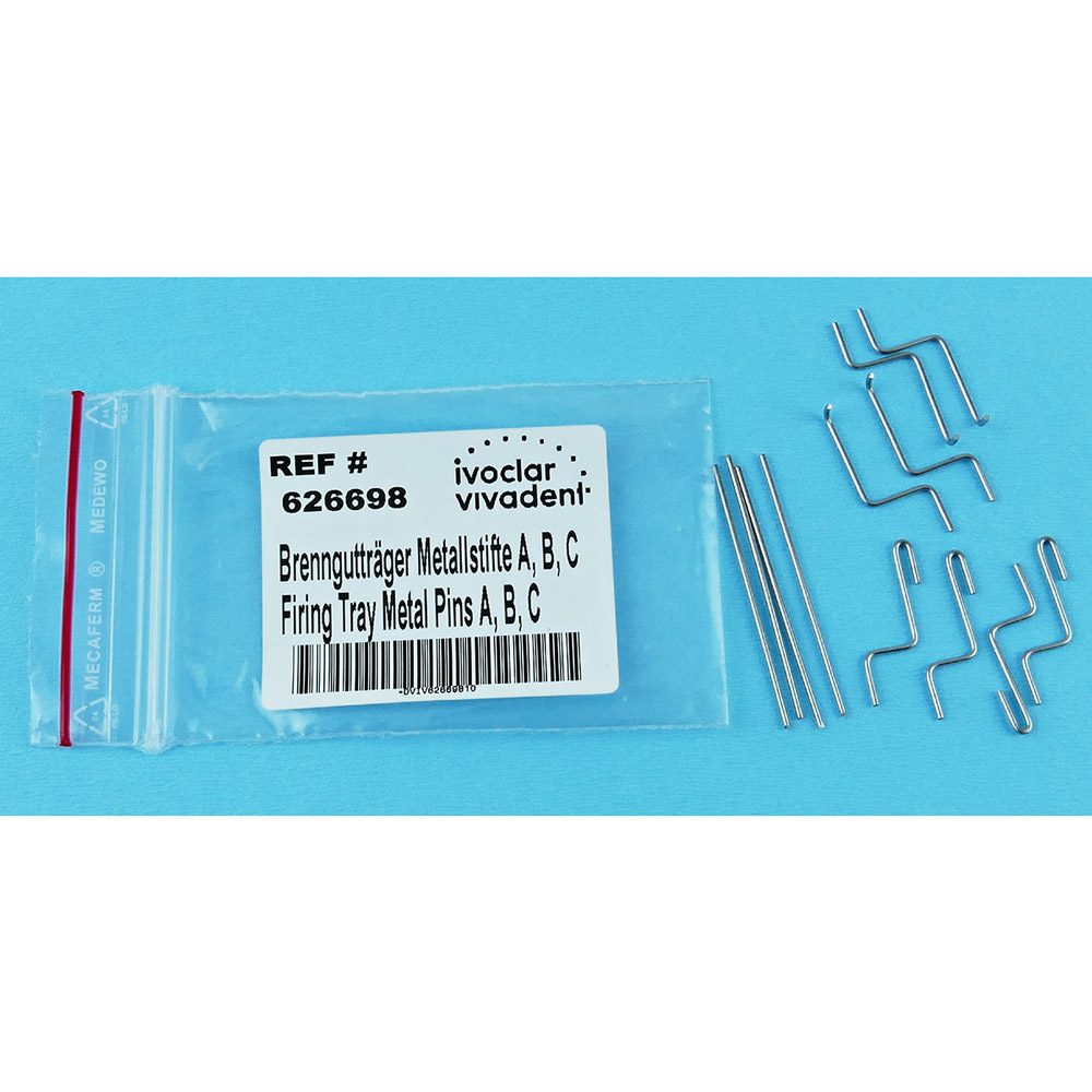 Brenngutträger Metallstifte ABC, Packung