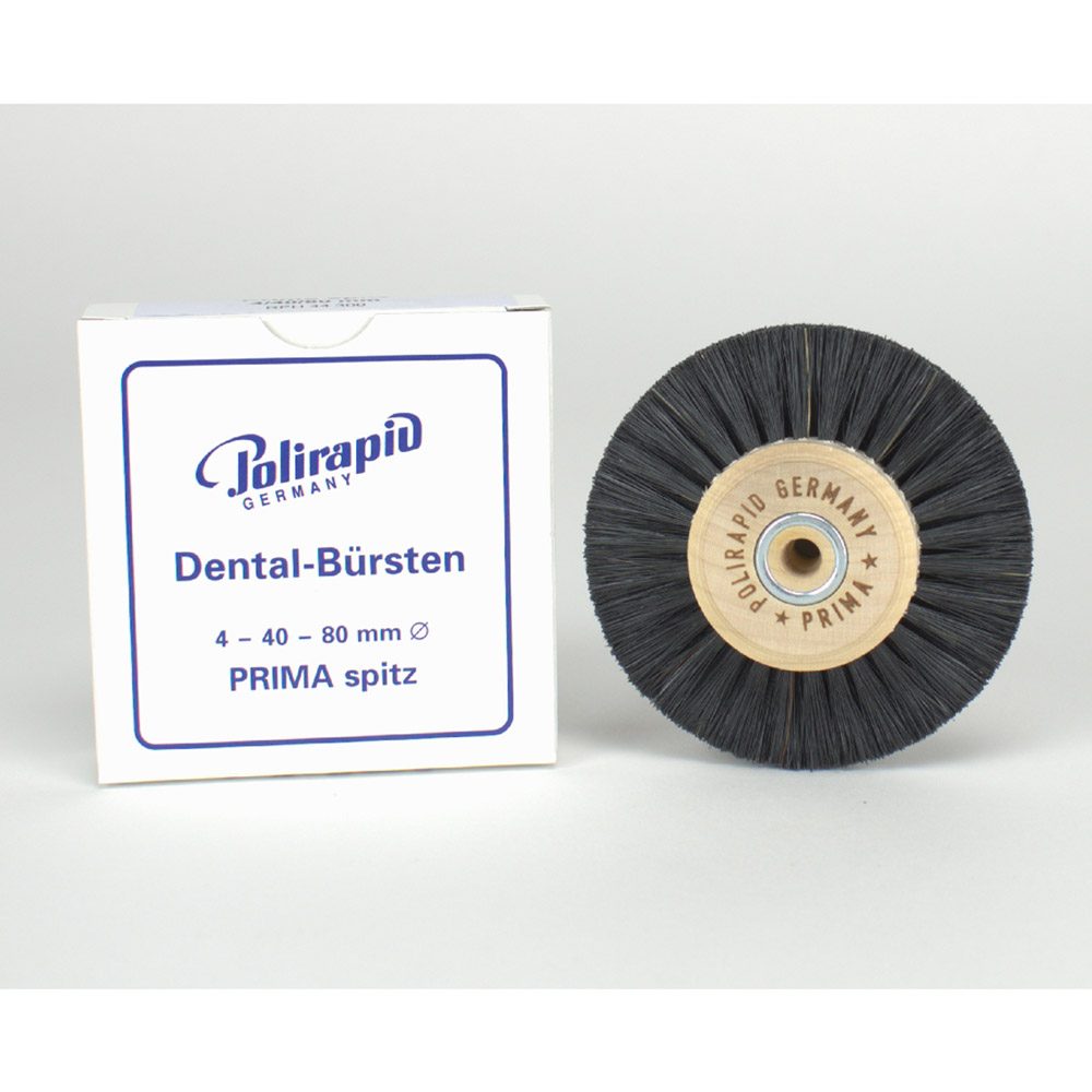 Polierbü.PRIMA spitz HK 4/D.40/80mm St