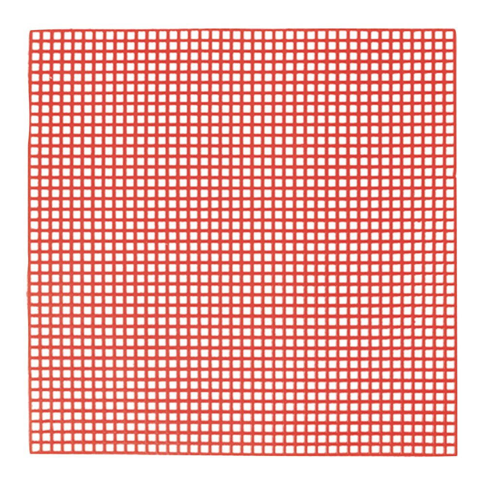 Wachsgitter rot 10x10mm  10St