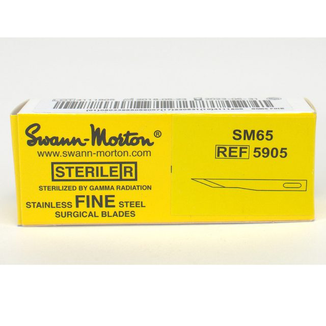 Skalpellklingen Swann Morton 65 steril