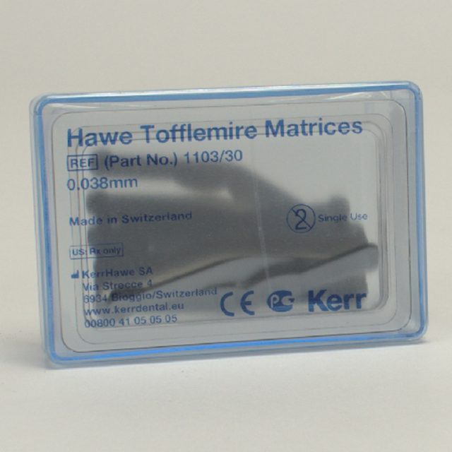 Tofflemire Matr. 1103 Hawe  30St