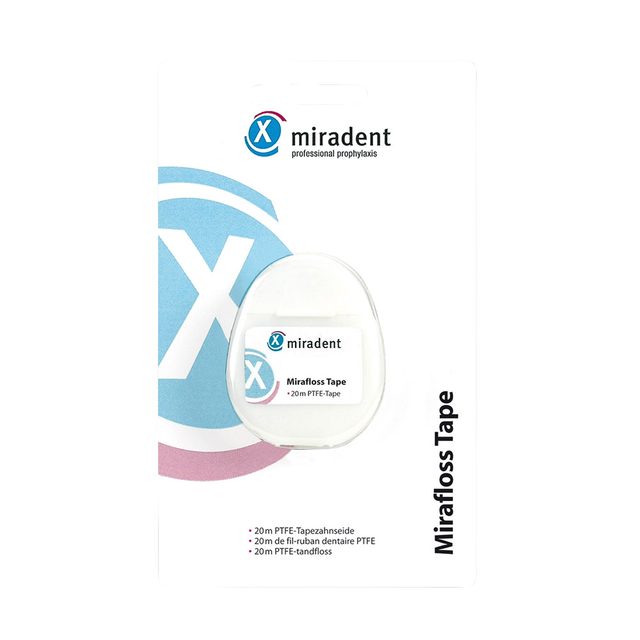 Mirafloss Tape weiß, 20 m Spender