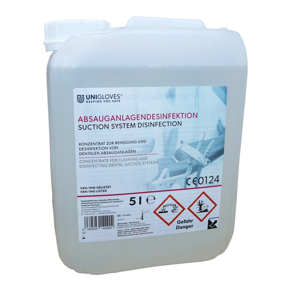 Unigloves Absauganlagendesinfektion, 5 L Kanister