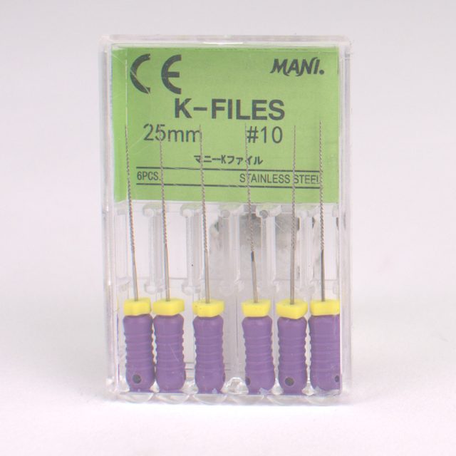 K-Feilen Mani 25mm Gr.010 6St