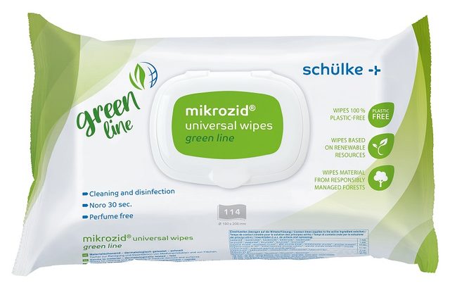 Mikrozid Univ. Wipes grün 114St