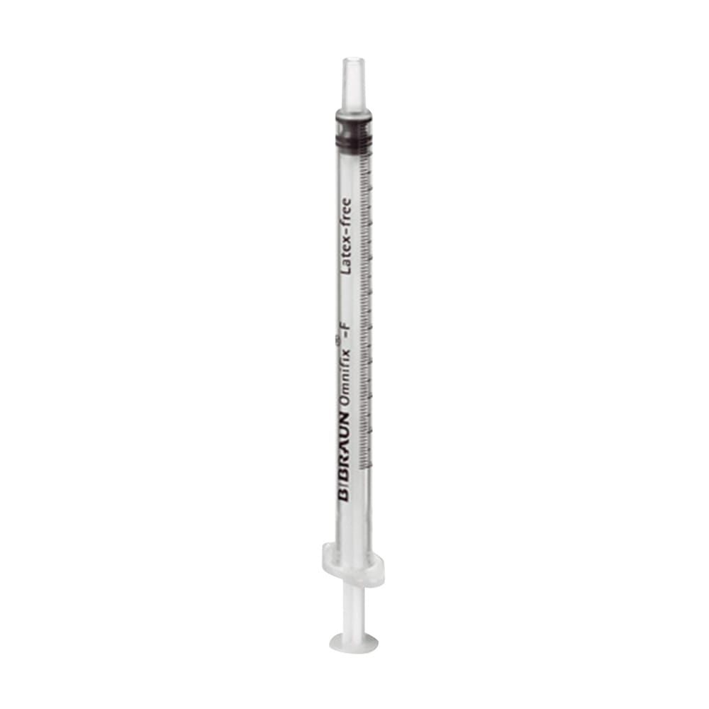 Omnifix F 1ml Spritze o.Kan.  100St