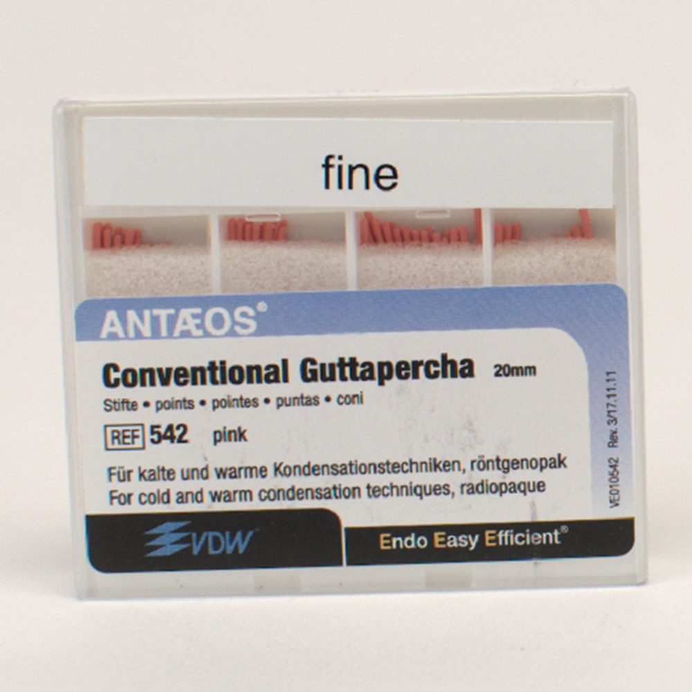 Guttapercha Stifte 542/  f  rosa Sa