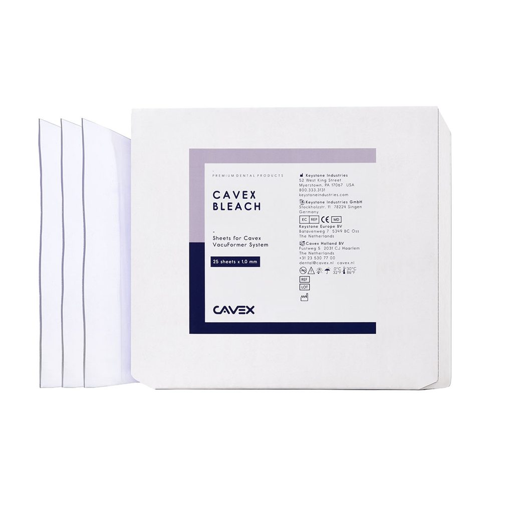 Cavex VF bleach 1,0x125x125mm 25St